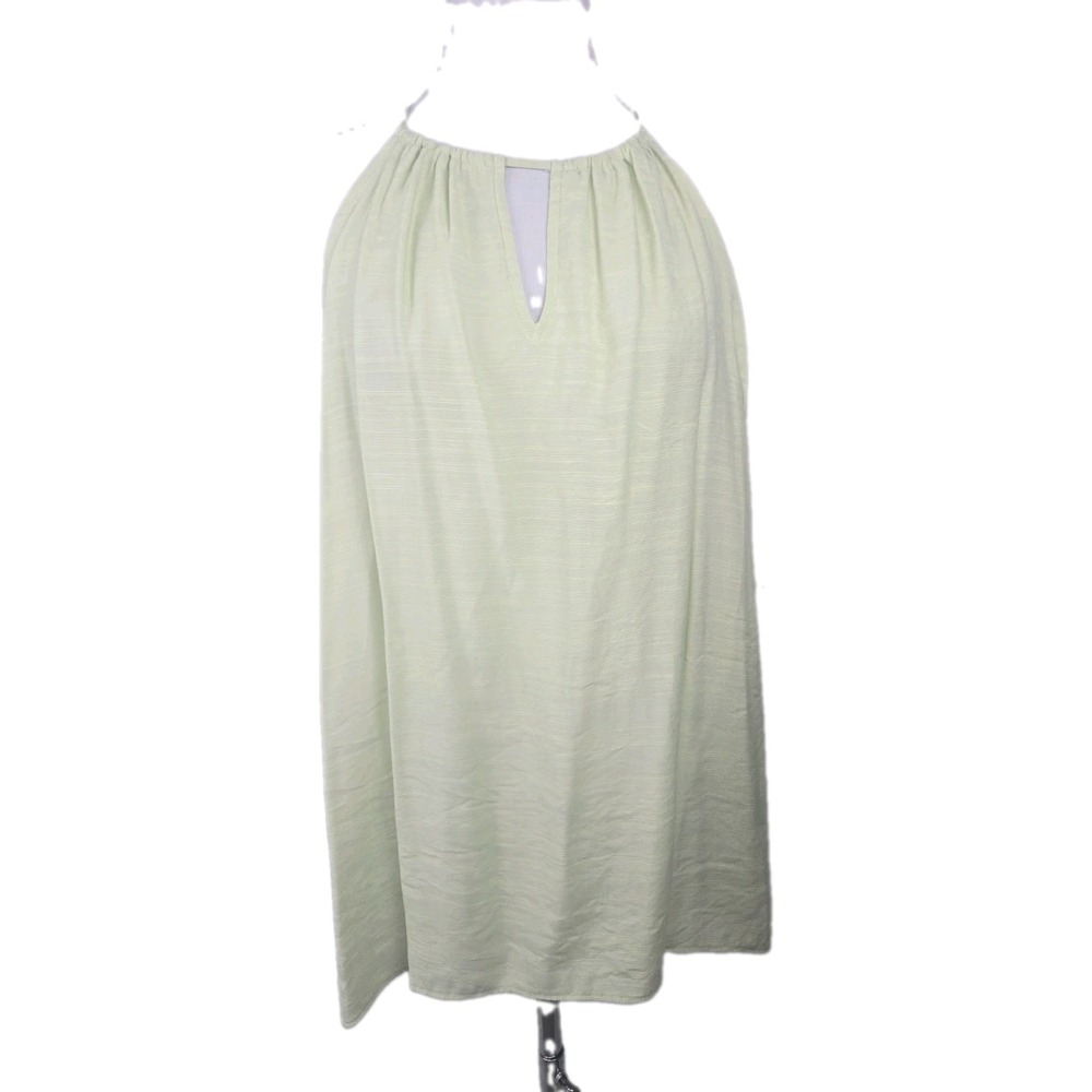 Nine West XXL Mint Green Halter Style Loose Fit Tank Top New